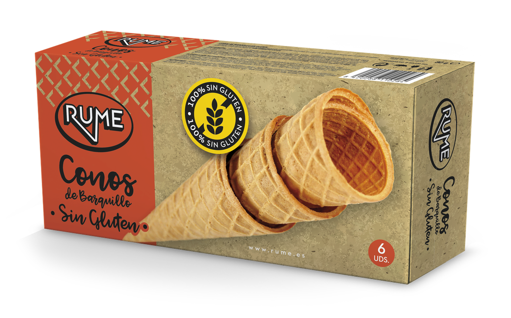 Conos Sin Gluten Expo 6 Ud.