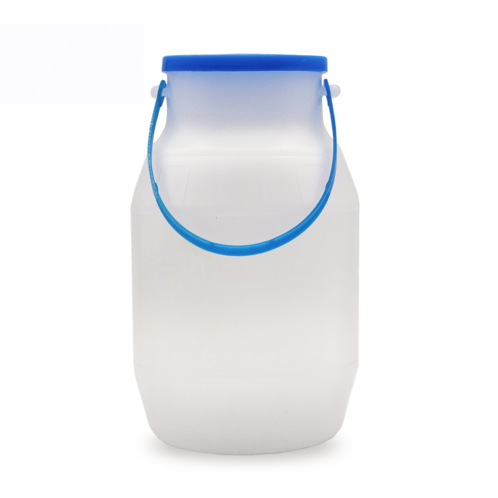 Botella de plástico granizado de 1 Litro - caja 60 u