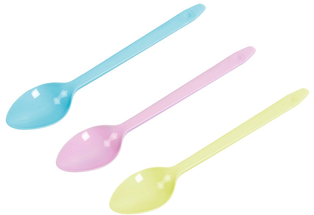Cucharita Granita Colores - 14 cm - bolsa 1 kg