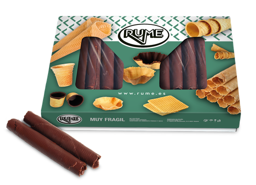 [48030] Barquillos Madrid Chocolate - Caja 32 uds.