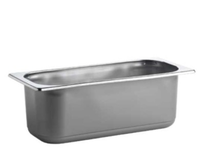 [62670] Cubeta plástico gris para vitrina helados - 4,75 L 